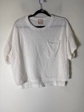 Kerisma White Lightweight Top Sz M/L